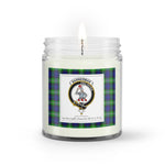 Soy Wax Candle - Buffalo Plaid Candle Clan Crest Badge Bannerman Tartan Plaid Soy Wax Candle, oil candle, candle handmade, wax candle, soy wax, nature wax, natural soy wax, natural soy candles, natural candle