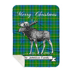 Scotstee Shop Plaid Tartan Blanket With Moose Clan Johnston Plaid Blanket, plaid blanket australia,plaid blanket canada,plaid christmas blanket,plaid fleece sherpa blanket,plaid sherpa blanket canada,plaid sherpa blanket lipstick,plaid sherpa blanket pink,plaid sherpa blanket queen