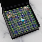 Sea Turtle Necklace To My Beautiful Soulmate Necklace In Your Eyes I Have Found My Home Clan MacKellar Tartan Blue Turtle Necklace