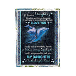 Scotstee Shop - Scotstee Shop Fleece Blanket Gift For Daughter More Than Anything In This World Mother Day Gifts Fleece Blanket