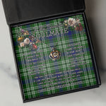 To My Beautiful Soulmate Necklace In Your Eyes I Have Found My Home Clan Tweedside Tartan Crown Pendant Necklace