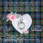 Rising Phoenix Necklace - Valentine Necklace Clan Cameron of Erracht Ancient Tartan Gift for Girlfriend, Gift for My Wife Rising Phoenix Necklace