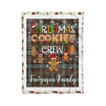 Products Personalized Gift Tartan Plaid Blanket Clan Ferguson Weathered With Christmas Cookie Baking Crew Christmas Gift Blanket, Plaid Blanket, Christmas Fleece Blanket, Christmas Blanket, Tartan Blanket, Scottish Blanket, Scotland Blanket, Family Name Blanket, Custom Blanket, Personalized Blanket