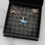 Sea Turtle Necklace To My Beautiful Soulmate Necklace In Your Eyes I Have Found My Home Clan Lyle Tartan Blue Turtle Necklace