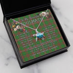Sea Turtle Necklace To My Beautiful Soulmate Necklace In Your Eyes I Have Found My Home Clan MacKinnon Hunting Modern Tartan Blue Turtle Necklace
