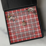 To My Beautiful Soulmate Necklace In Your Eyes I Have Found My Home Clan MacDougall Dress Tartan Crown Pendant Necklace