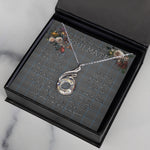 To My Beautiful Soulmate Necklace In Your Eyes I Have Found My Home Clan Gladstone Hunting Tartan Rising Phoenix Necklace
