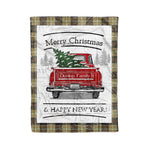 Tartan Blanket Vintage Red Truck with Christmas Tree Family Scottish Clan Dunlop Hunting plaid blanket, red plaid blanket, buffalo plaid blanket, green plaid blanket, plaid fleece blanket, blue plaid blanket, red tartan blanket, tartan plaid blanket, black and white plaid blanket, , christmas plaid blanket, orange plaid blanket, tartan plaid throw blanket, pink plaid blanket, brown plaid blanket, buffalo check blanket