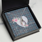 Rising Phoenix Necklace - Valentine Necklace Clan Earl Of St Andrews Tartan Gift for Girlfriend, Gift for My Wife Rising Phoenix Necklace