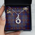 To My Beautiful Soulmate Necklace In Your Eyes I Have Found My Home Clan Wedderburn Tartan Rising Phoenix Necklace, valentine necklace, necklace girlfriend, necklace for wife, cute necklaces for girlfriend, jewelry for girlfriend, to my soulmate necklace, to my future wife necklace, heart necklace for girlfriend, tartan heart necklace, necklace jewelry, valentines day necklace, valentines necklace for her, valentines day necklace for her, valentine's day necklace for girlfriend,
