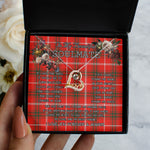 To My Beautiful Soulmate Necklace In Your Eyes I Have Found My Home Clan Duke Of Rothesay Tartan Forever Love Necklace