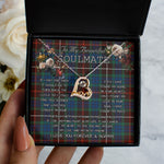 To My Beautiful Soulmate Necklace In Your Eyes I Have Found My Home Clan Fraser Hunting Ancient Tartan Forever Love Necklace