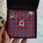 To My Beautiful Soulmate Necklace In Your Eyes I Have Found My Home Clan Haldane Tartan Forever Love Necklace