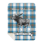 Scotstee Shop Plaid Tartan Blanket With Moose Clan Stewart Muted Blue Plaid Blanket, plaid blanket australia,plaid blanket canada,plaid christmas blanket,plaid fleece sherpa blanket,plaid sherpa blanket canada,plaid sherpa blanket lipstick,plaid sherpa blanket pink,plaid sherpa blanket queen