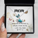 Opal Turtle Necklace - Mom Necklace Gift -Love You Always And Forever - Mother's Day Gift