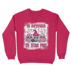 Sugar Skull Halloween Pink Ribbon Breast Cancer Awareness Womens Halloween Sweatshirts, Halloween Sweatshirt Plus Size - Scotstee Shop