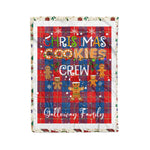 Products Personalized Gift Tartan Plaid Blanket Clan Galloway With Christmas Cookie Baking Crew Christmas Gift Blanket, Plaid Blanket, Christmas Fleece Blanket, Christmas Blanket, Tartan Blanket, Scottish Blanket, Scotland Blanket, Family Name Blanket, Custom Blanket, Personalized Blanket