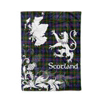 Tartan Plaid Fleece Blanket Tartan Blanket Thistle and Lion Scottish Clan Murray of Atholl Modern Plaid Blanket, tartan blanket, plaid blanket, red plaid blanket, buffalo plaid blanket, green plaid blanket, plaid fleece blanket, blue plaid blanket, red tartan blanket, tartan plaid blanket, black and white plaid blanket, christmas plaid blanket, orange plaid blanket, tartan plaid throw blanket, pink plaid blanket, brown plaid blanket, buffalo check blanket