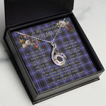 To My Beautiful Soulmate Necklace In Your Eyes I Have Found My Home Clan Dunlop Tartan Rising Phoenix Necklace
