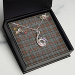 To My Beautiful Soulmate Necklace In Your Eyes I Have Found My Home Clan Murray Of Atholl Weathered Tartan Rising Phoenix Necklace