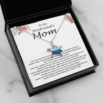 Opal Turtle Necklace - Mom Necklace, Mother-In-Law Necklace, Necklace Gift To My Boyfriend's Mom Gift, Future Mother-In-Law Necklace