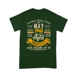 Womens 60 Years Old Vintage May 1961 60th Birthday Shirt 60th birthday gifts - Scotstee Shop