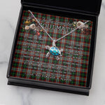 Sea Turtle Necklace To My Beautiful Soulmate Necklace In Your Eyes I Have Found My Home Clan Lindsay Hunting Tartan Blue Turtle Necklace