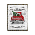 Tartan Blanket Vintage Red Truck with Christmas Tree Family Scottish Clan Campbell Argyll Modern plaid blanket, red plaid blanket, buffalo plaid blanket, green plaid blanket, plaid fleece blanket, blue plaid blanket, red tartan blanket, tartan plaid blanket, black and white plaid blanket, , christmas plaid blanket, orange plaid blanket, tartan plaid throw blanket, pink plaid blanket, brown plaid blanket, buffalo check blanket