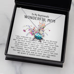 Opal Turtle Necklace - Mom Necklace, Mother-In-Law Necklace, To My Boyfriend's Mom Gift Necklace