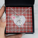 Rising Phoenix Necklace - Valentine Necklace Clan MacDougall Dress Tartan Gift for Girlfriend, Gift for My Wife Rising Phoenix Necklace