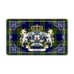 Doormat - Welcome Mat Scottish Colquhoun Tartan Door Mat, Plaid Doormat