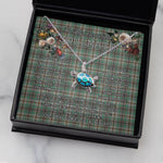 Sea Turtle Necklace To My Beautiful Soulmate Necklace In Your Eyes I Have Found My Home Clan Craig Tartan Blue Turtle Necklace
