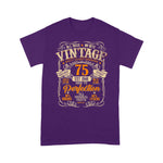 Vintage 75th Birthday Gift For Men Women 1946 75 Years Old Birthday Shirt - Scotstee Shop