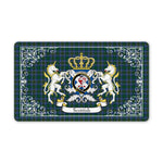 Doormat - Welcome Mat Scottish Cockburn Modern Tartan Door Mat, Plaid Doormat