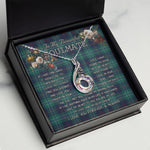 To My Beautiful Soulmate Necklace In Your Eyes I Have Found My Home Clan Hardy Tartan Rising Phoenix Necklace