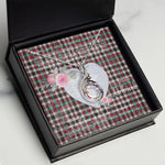 Rising Phoenix Necklace - Valentine Necklace Clan Borthwick Ancient Tartan Gift for Girlfriend, Gift for My Wife Rising Phoenix Necklace