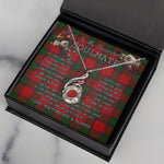 To My Beautiful Soulmate Necklace In Your Eyes I Have Found My Home Clan Donnachaidh Tartan Rising Phoenix Necklace