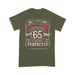 Vintage 65th Birthday Shirt 1956 Limited Edition Born In 1956 Birthday Gift 1956 Birthday Shirt - Scotstee Shop