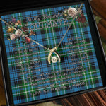 To My Beautiful Soulmate Necklace In Your Eyes I Have Found My Home Clan Arbuthnott Hunting Tartan Wishbone Dancing Necklace
