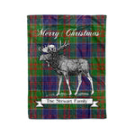 Tartan Blanket With Moose Clan Stewart of Appin Hunting Plaid Blanket Tartan Plaid Fleece Blanket, Christmas Blanket, tartan blanket, plaid blanket, red plaid blanket, buffalo plaid blanket, green plaid blanket, plaid fleece blanket, blue plaid blanket, red tartan blanket, tartan plaid blanket, black and white plaid blanket, christmas plaid blanket, orange plaid blanket, tartan plaid throw blanket, pink plaid blanket, brown plaid blanket, buffalo check blanket