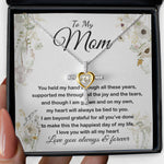 Cross Dancing Necklace - Mom Necklace - To My Mom - Love You Always And Forever - Mother's Day Gift