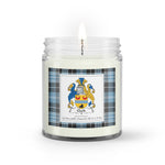 Soy Wax Candle - Buffalo Plaid Candle Clark Family Crest Tartan Plaid Soy Wax Candle, oil candle, candle handmade, wax candle, soy wax, nature wax, natural soy wax, natural soy candles, natural candle