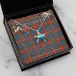 Sea Turtle Necklace To My Beautiful Soulmate Necklace In Your Eyes I Have Found My Home Clan Fraser Ancient Tartan Blue Turtle Necklace
