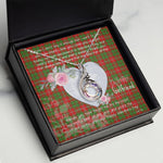 Rising Phoenix Necklace - Valentine Necklace Clan Burnett Tartan Gift for Girlfriend, Gift for My Wife Rising Phoenix Necklace