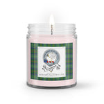 Soy Wax Candle - Buffalo Plaid Candle Clan Badge Cranstoun Tartan Plaid Soy Wax Candle, oil candle, candle handmade, wax candle, soy wax, nature wax, natural soy wax, natural soy candles, natural candle