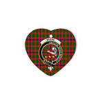 Skene Scottish Clan Plaid Ornament Gift. Christmas Tree Ornament Skene Christmas Ornament, Christmas Heart Ornament, Plaid Heart Ornament, Tartan Ornament, Tartan Heart Ornament