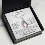 Rising Phoenix Necklace - To My Beautiful Mom - I'm So Blessed That You Are My Mother - Love Your Son, Mother's Day Necklace