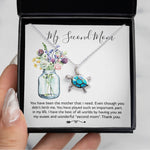 Opal Turtle Necklace - Mom Necklace, Bonus Mom Necklace Gift For Stepmom Neckalce