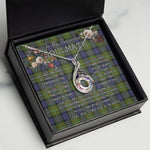 To My Beautiful Soulmate Necklace In Your Eyes I Have Found My Home Clan Ferguson Tartan Rising Phoenix Necklace