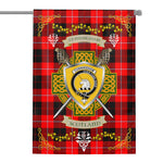 House Flag - Cunningham Modern Irish Shield Celtic Cross Tartan Garden Flag St Patrick's Day Garden Flag